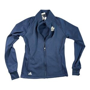 Adidas Toronto Maple Leafs COLD.RDY‎ Women’s Full-Zip Jacket XS Navy NHL